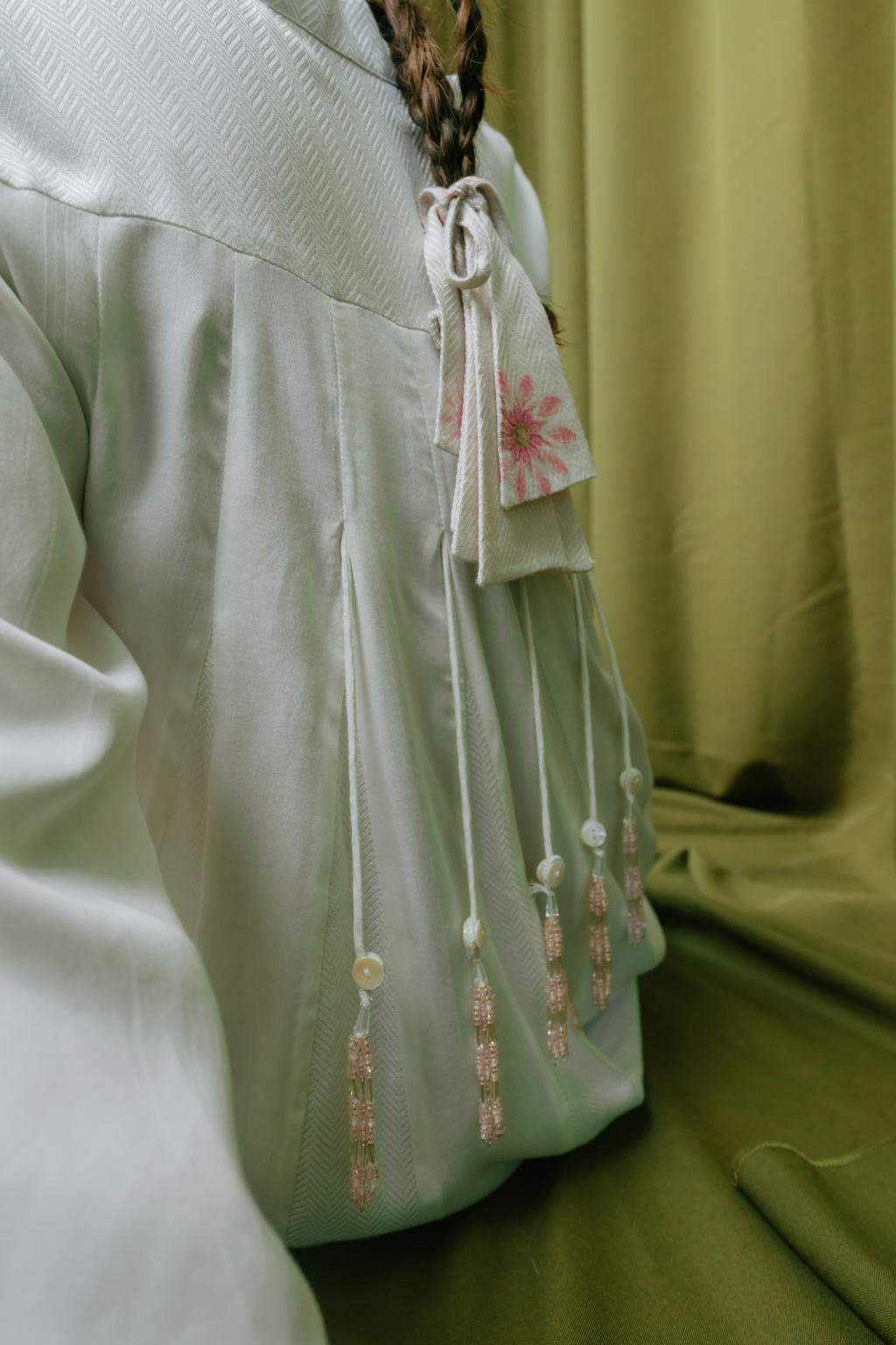 Short Shirt Dress With Panelled Back And Godets