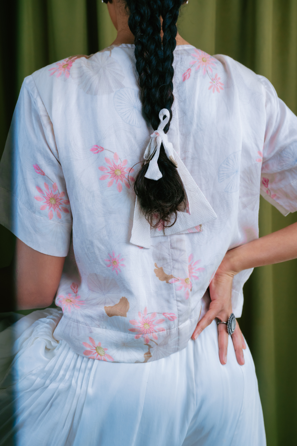 Bodice With Padded Shoulders