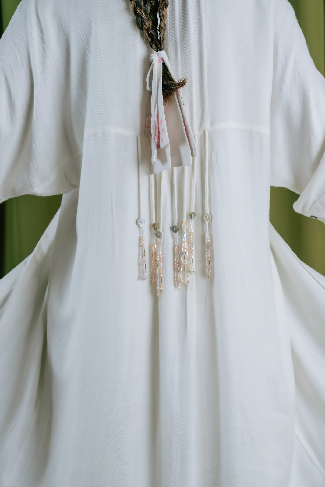 Long Shirt With Broad Cuff