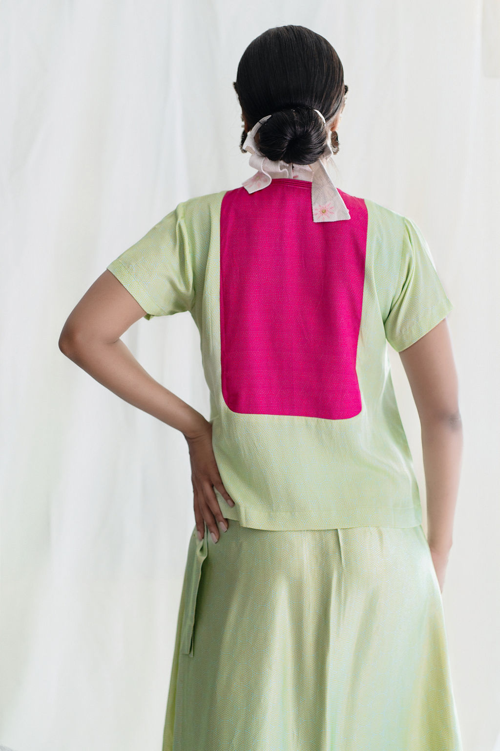 Top With Above Elbow Sleeves