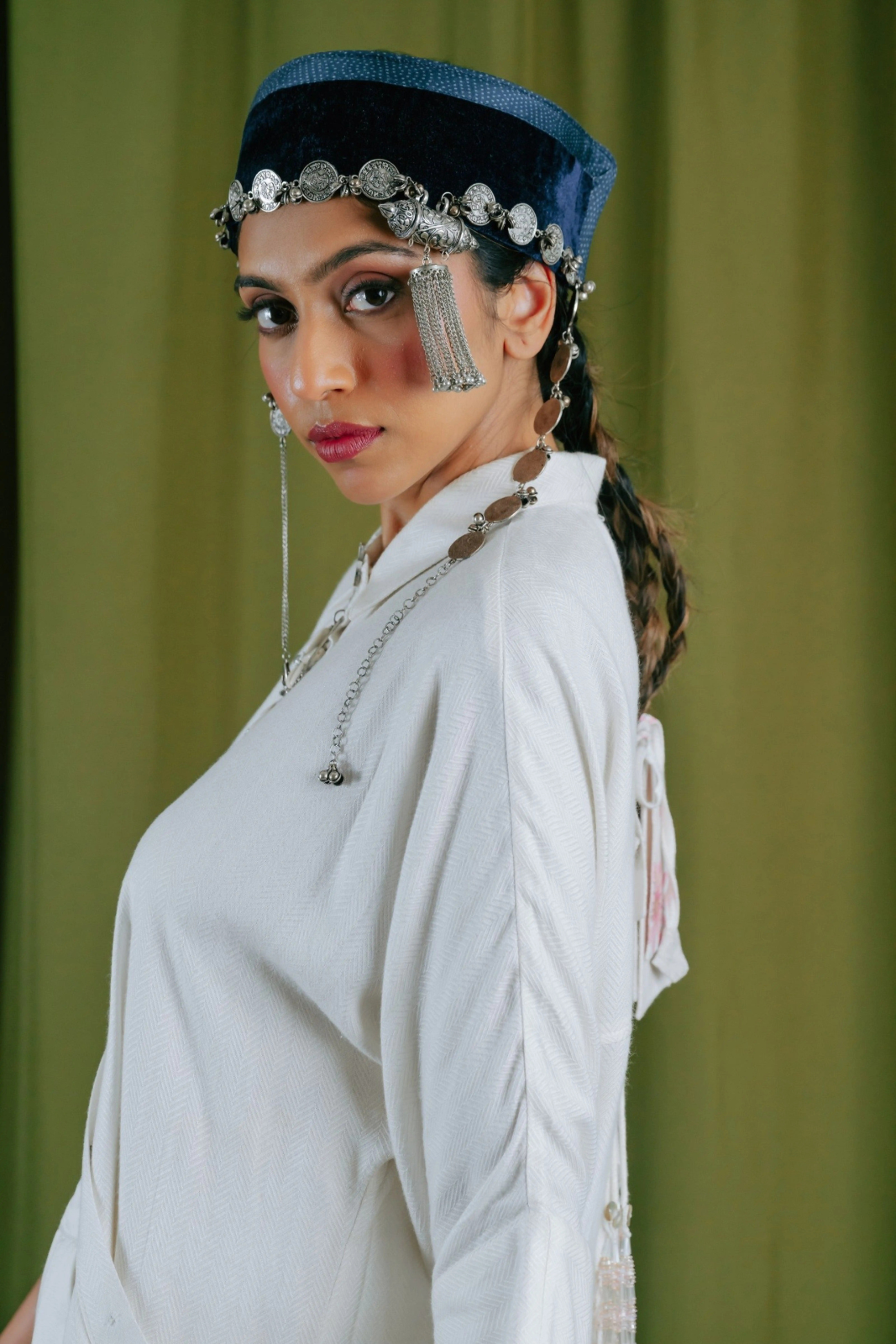 Long Shirt With Broad Cuff