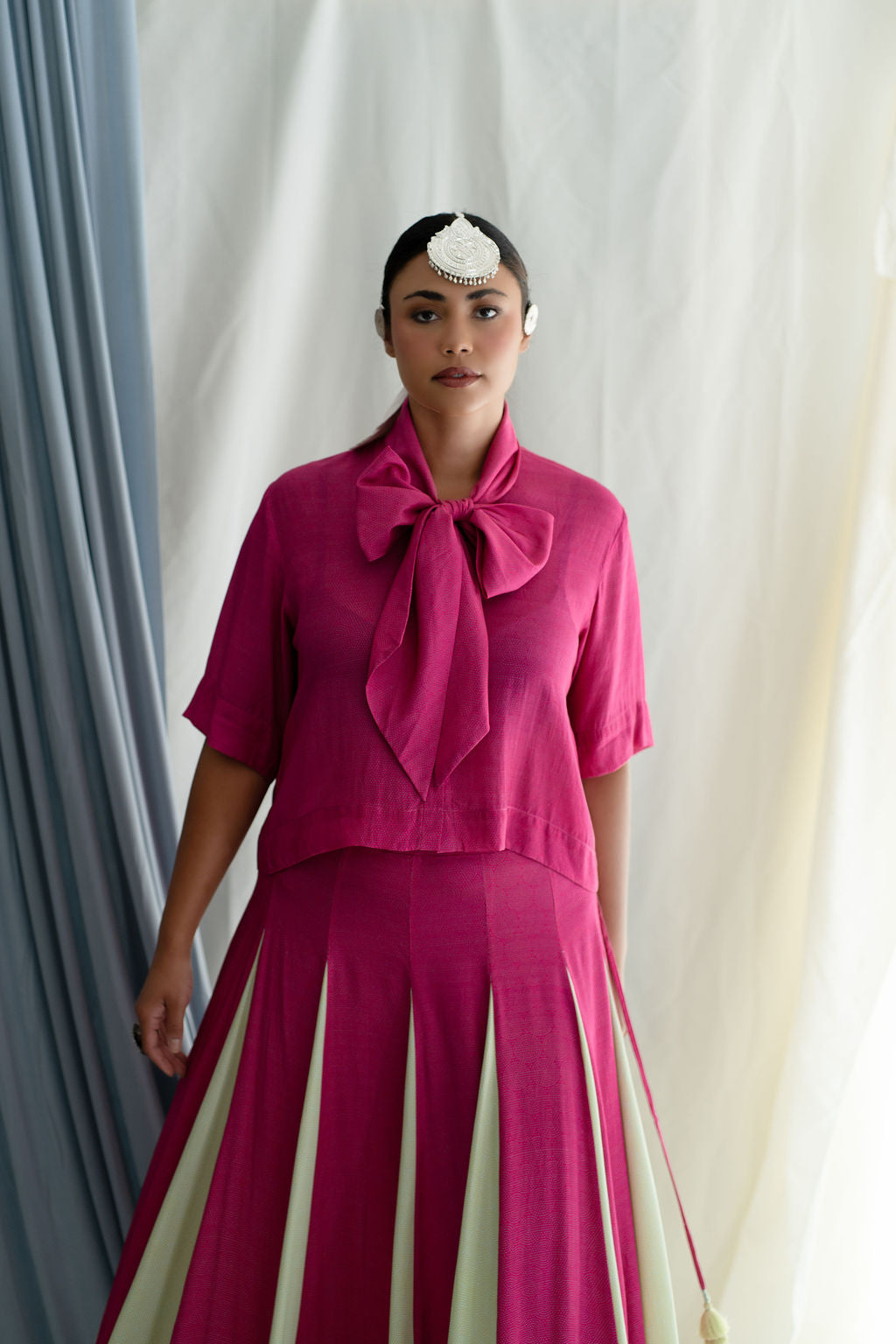 Cropped Button Down Shirt