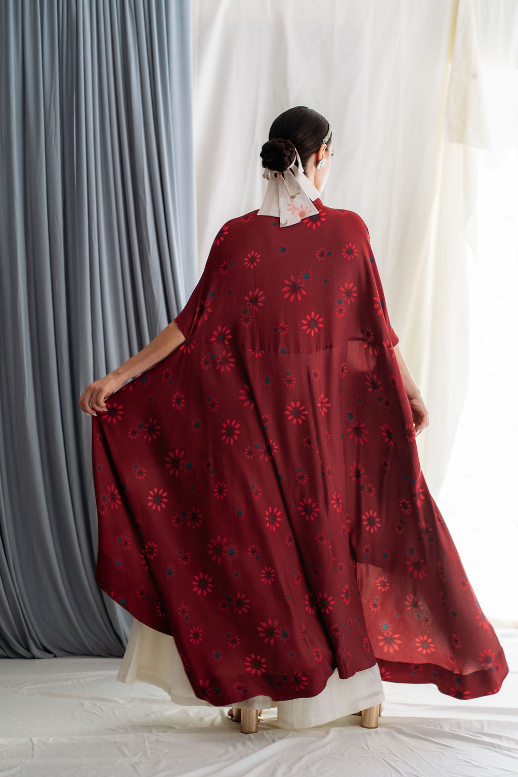 Asymmetric hem long top