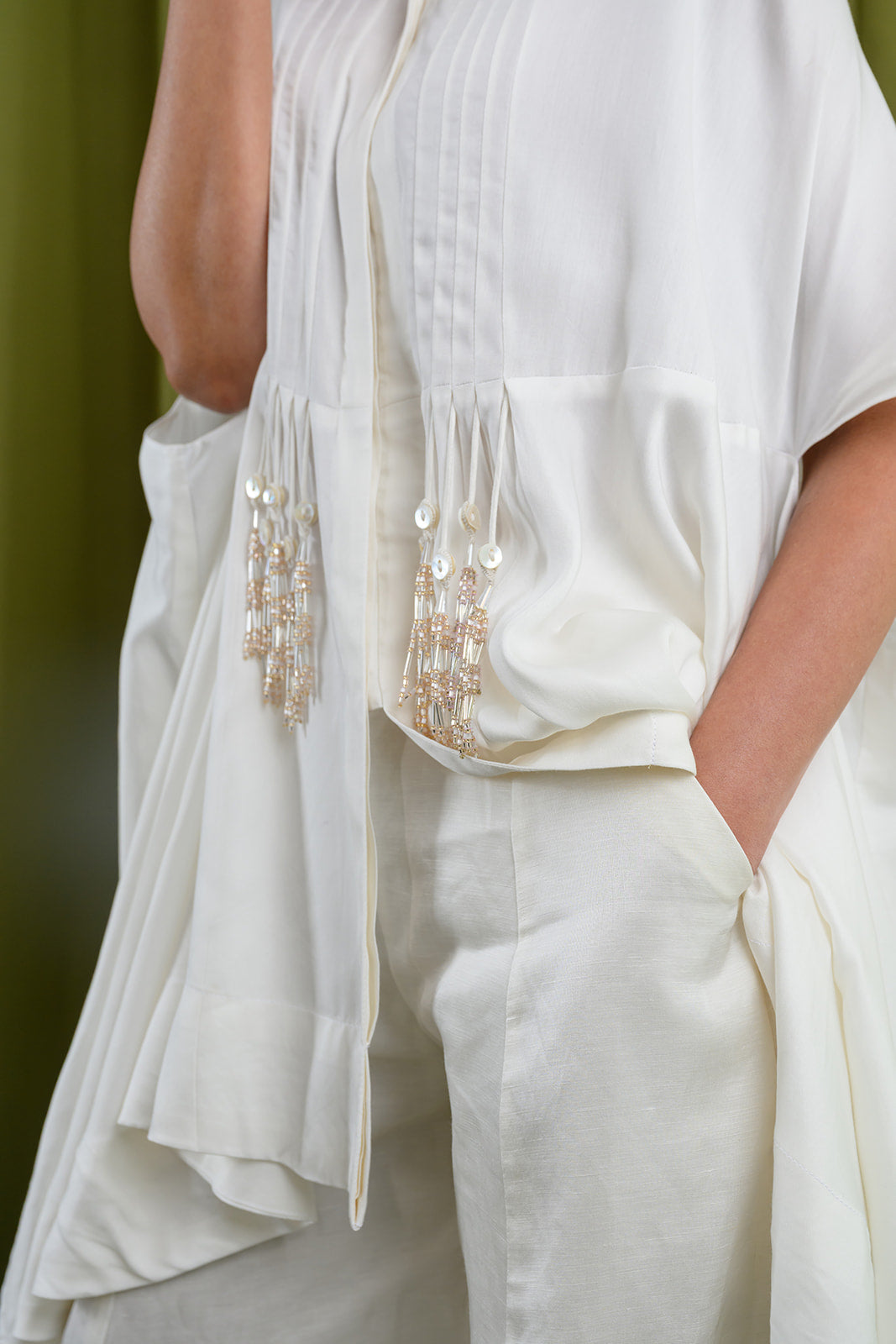 Panelled Flare Pants