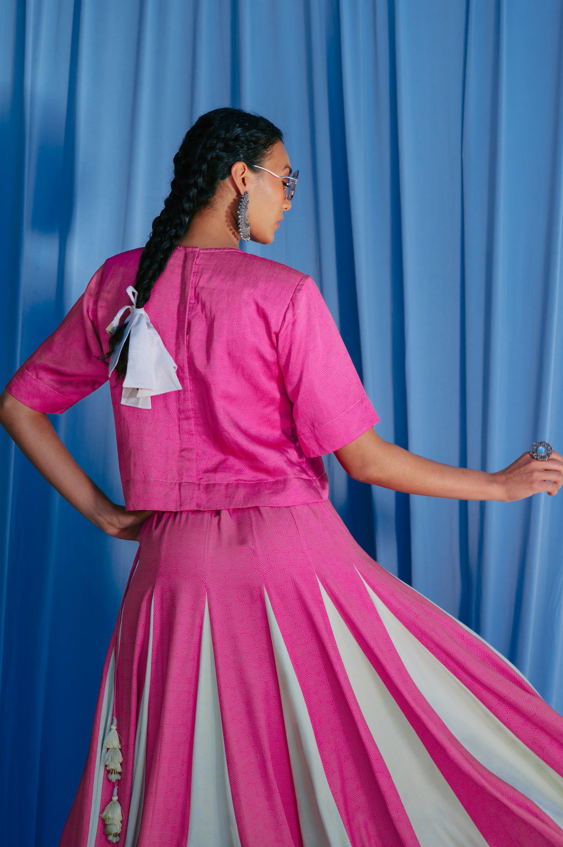 Bodice With Padded Shoulders