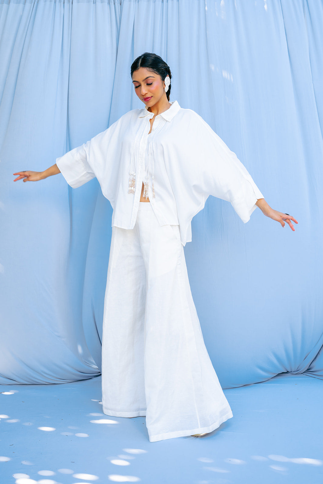 Panelled Flare Pants