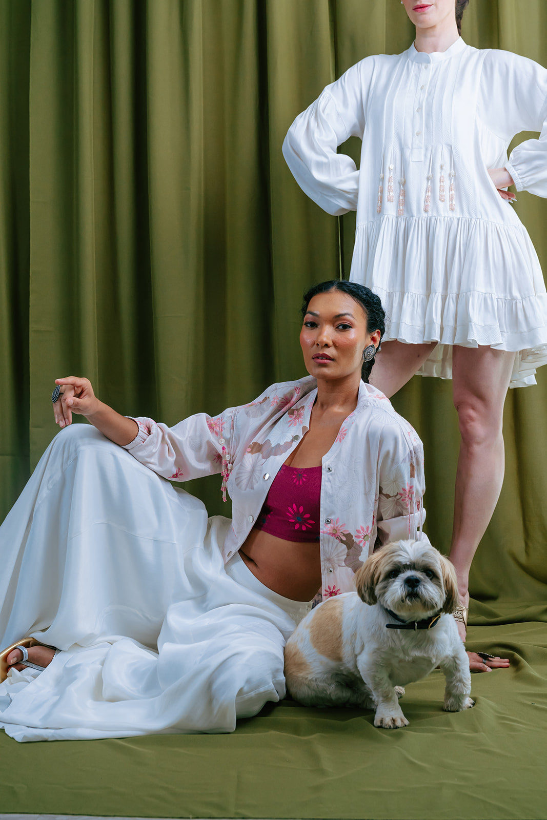 BomberJacket With Elastic Waist