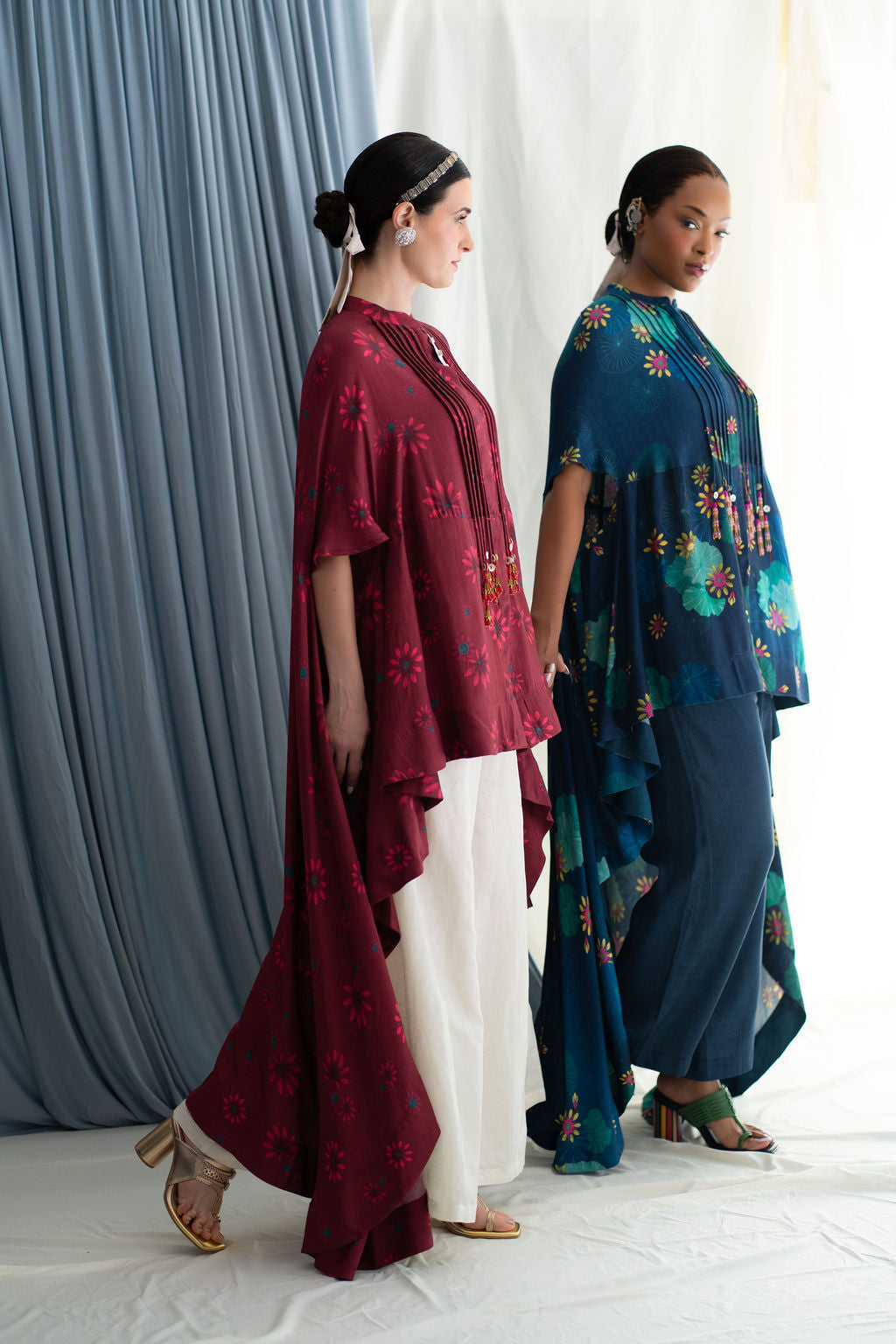 Asymmetric hem long top