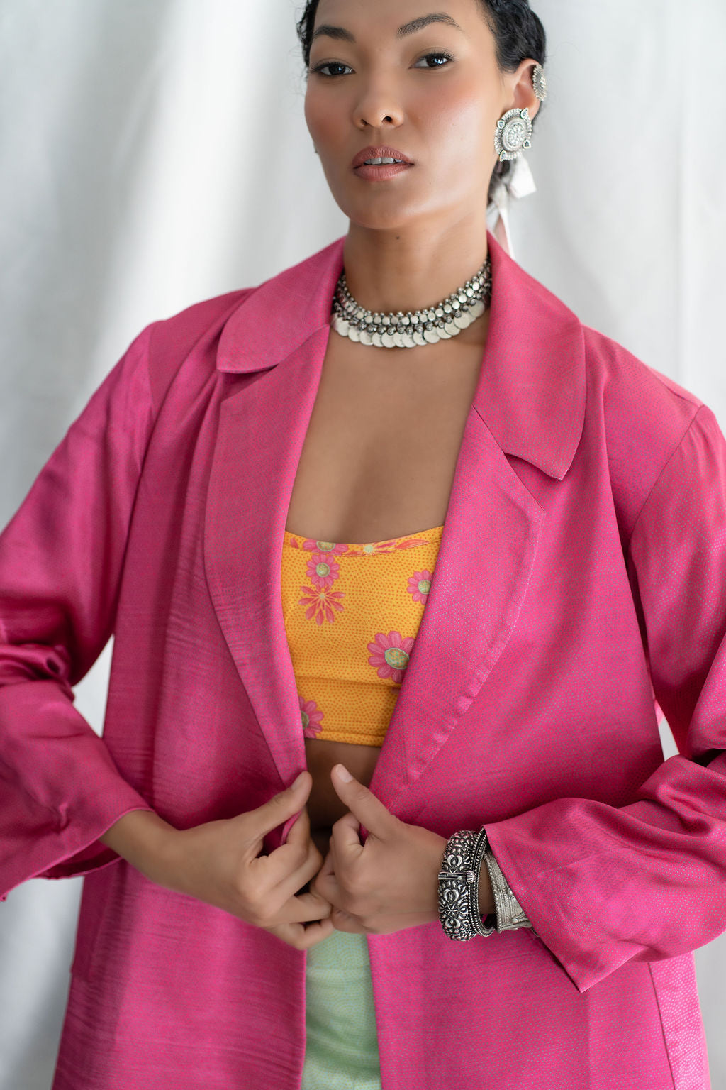 Long Trech Coat With Pocket