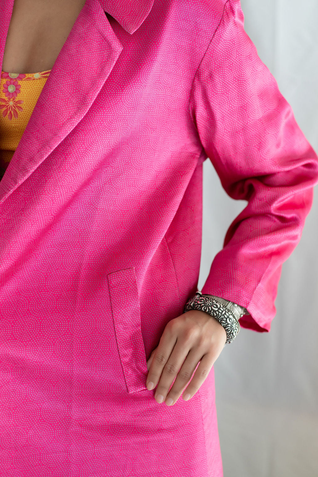 Long Trech Coat With Pocket