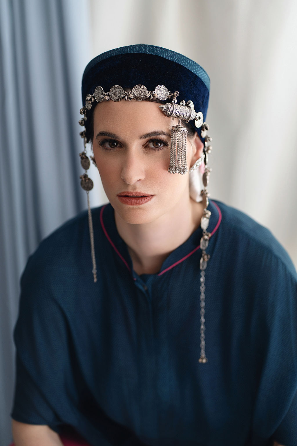 Flowy High low shirt top, front open