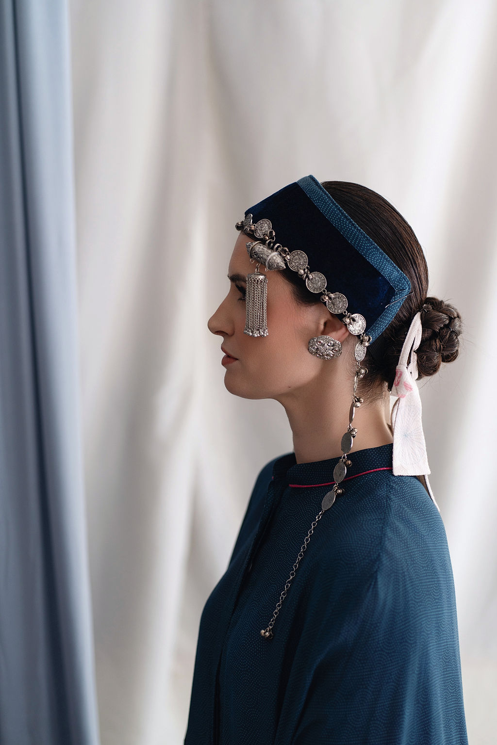 Flowy High low shirt top, front open