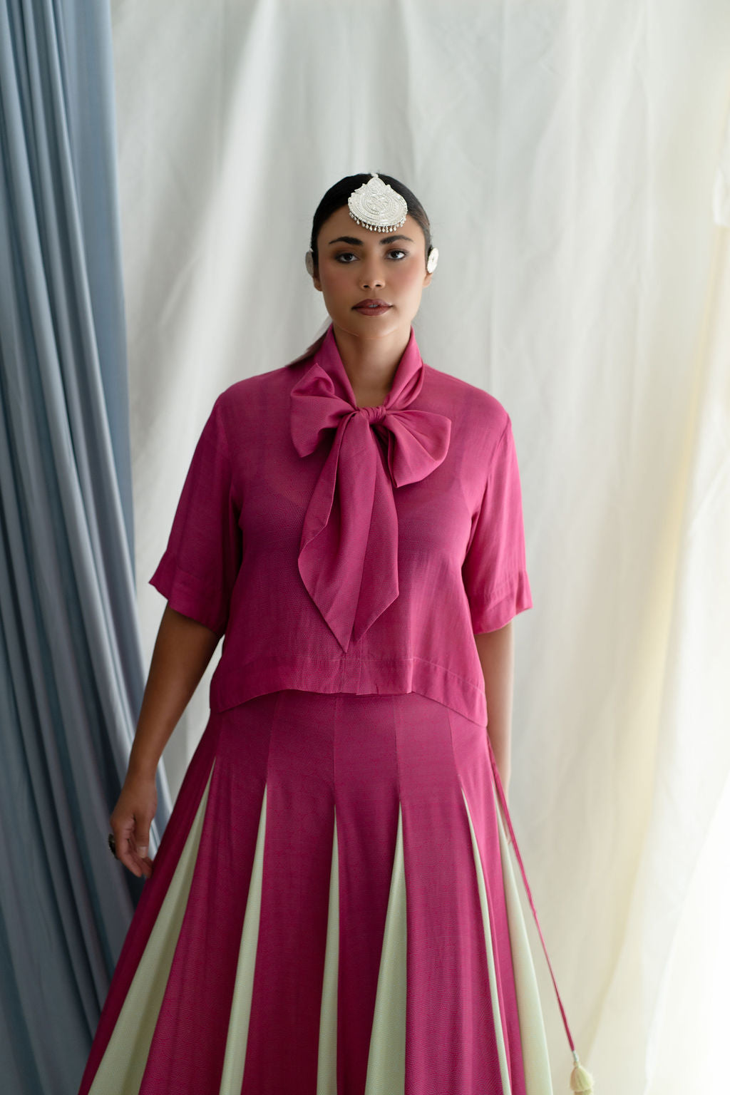 Cropped Button Down Shirt