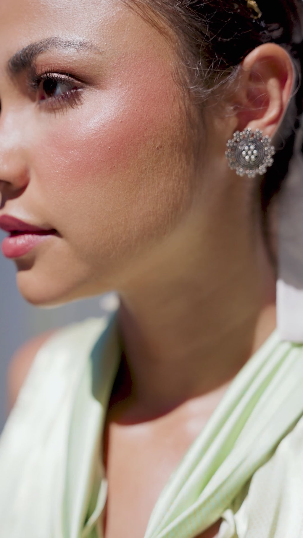 SLEEVELESS Fit and flare panelled jumpsuit