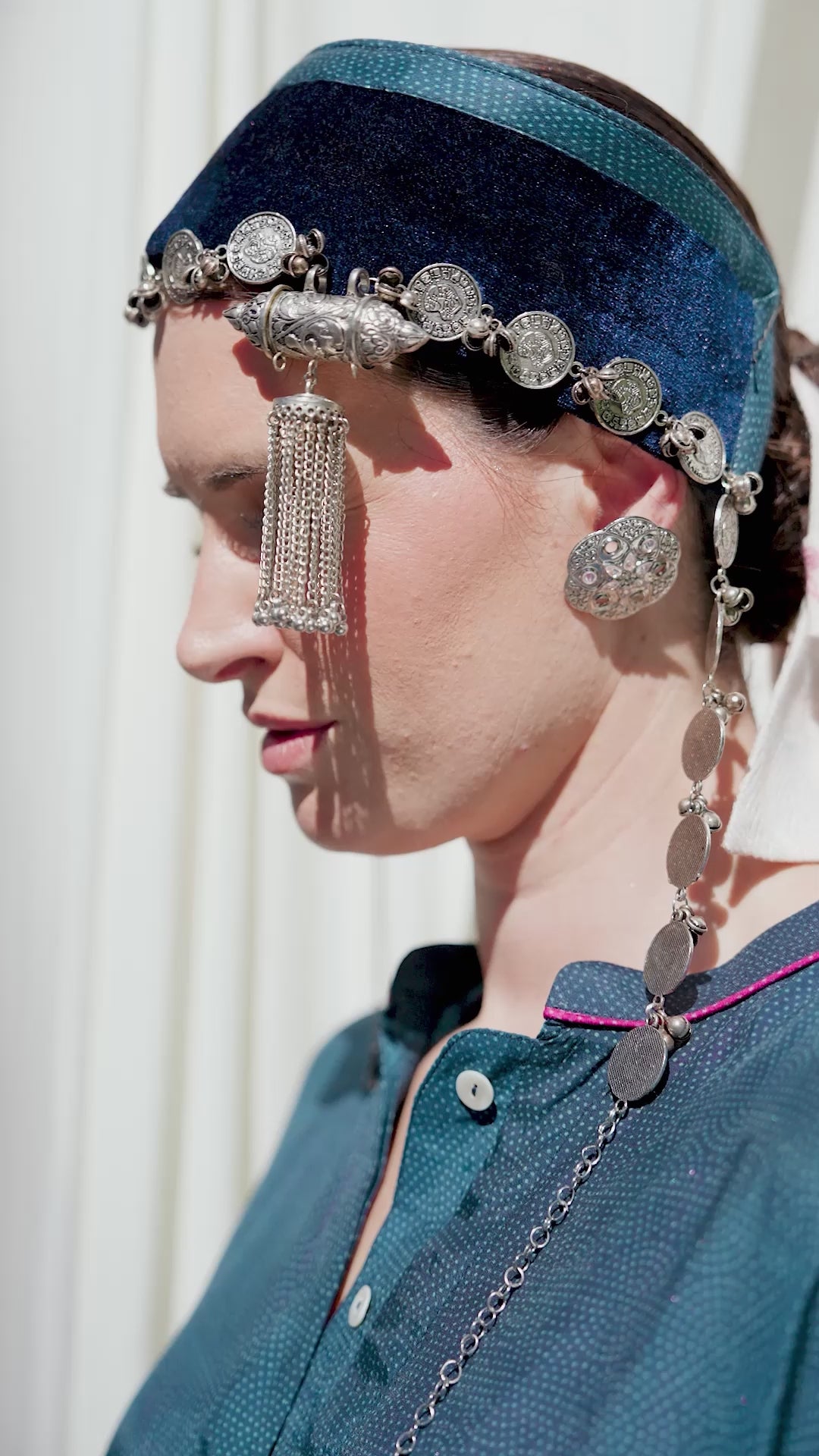 Flowy High low shirt top, front open