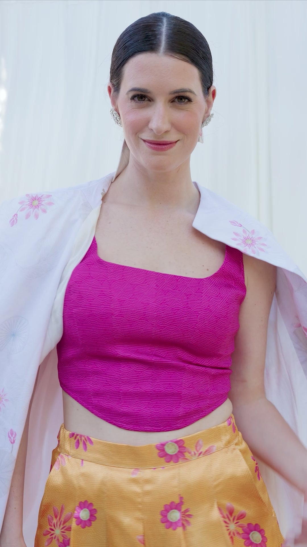 Panelled corset TOP with elasticated back