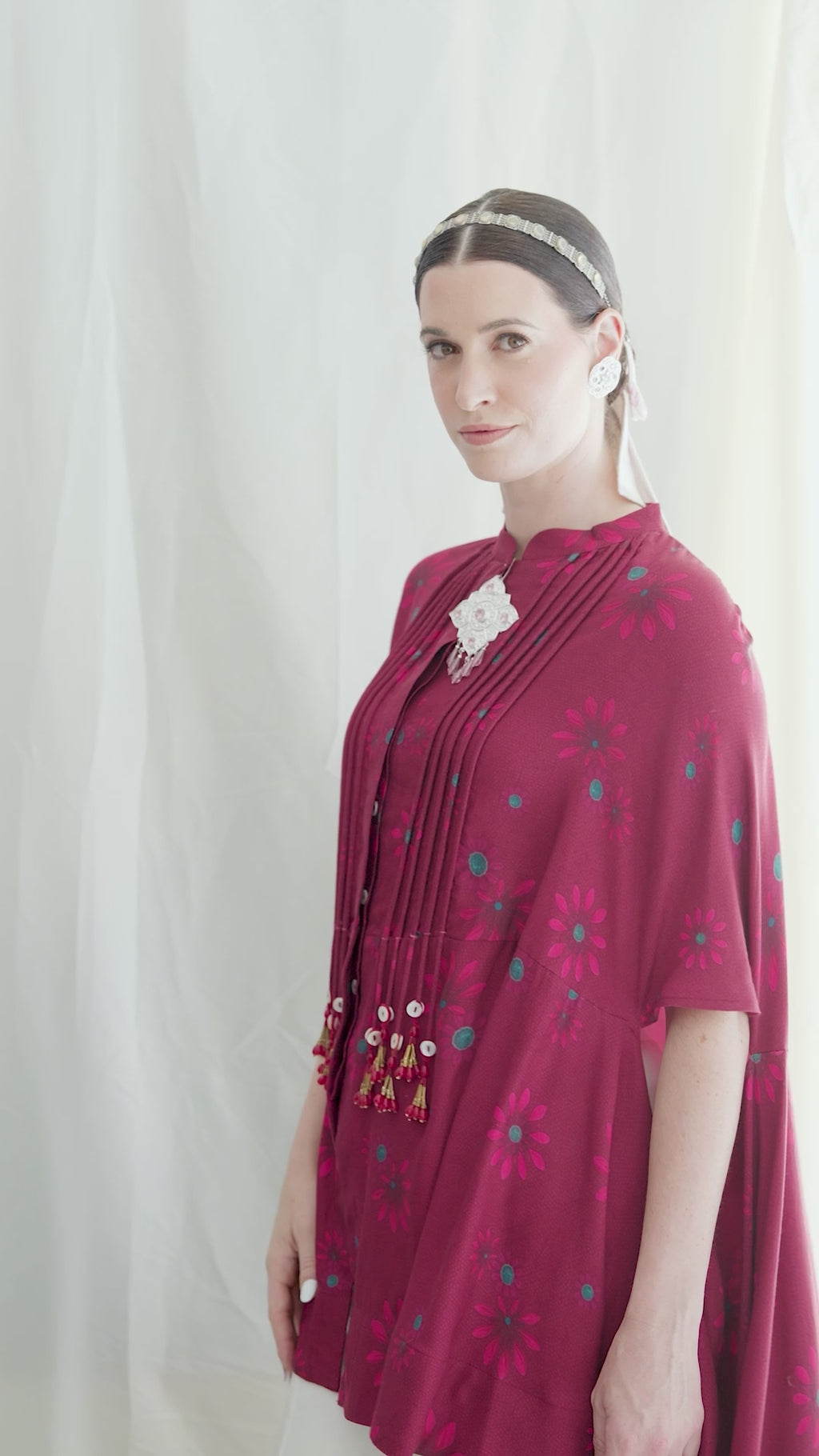 Asymmetric hem long top