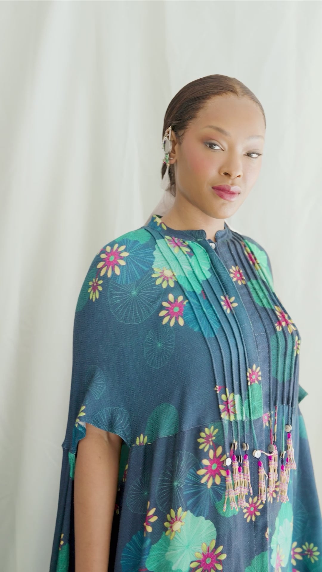 Asymmetric hem long top