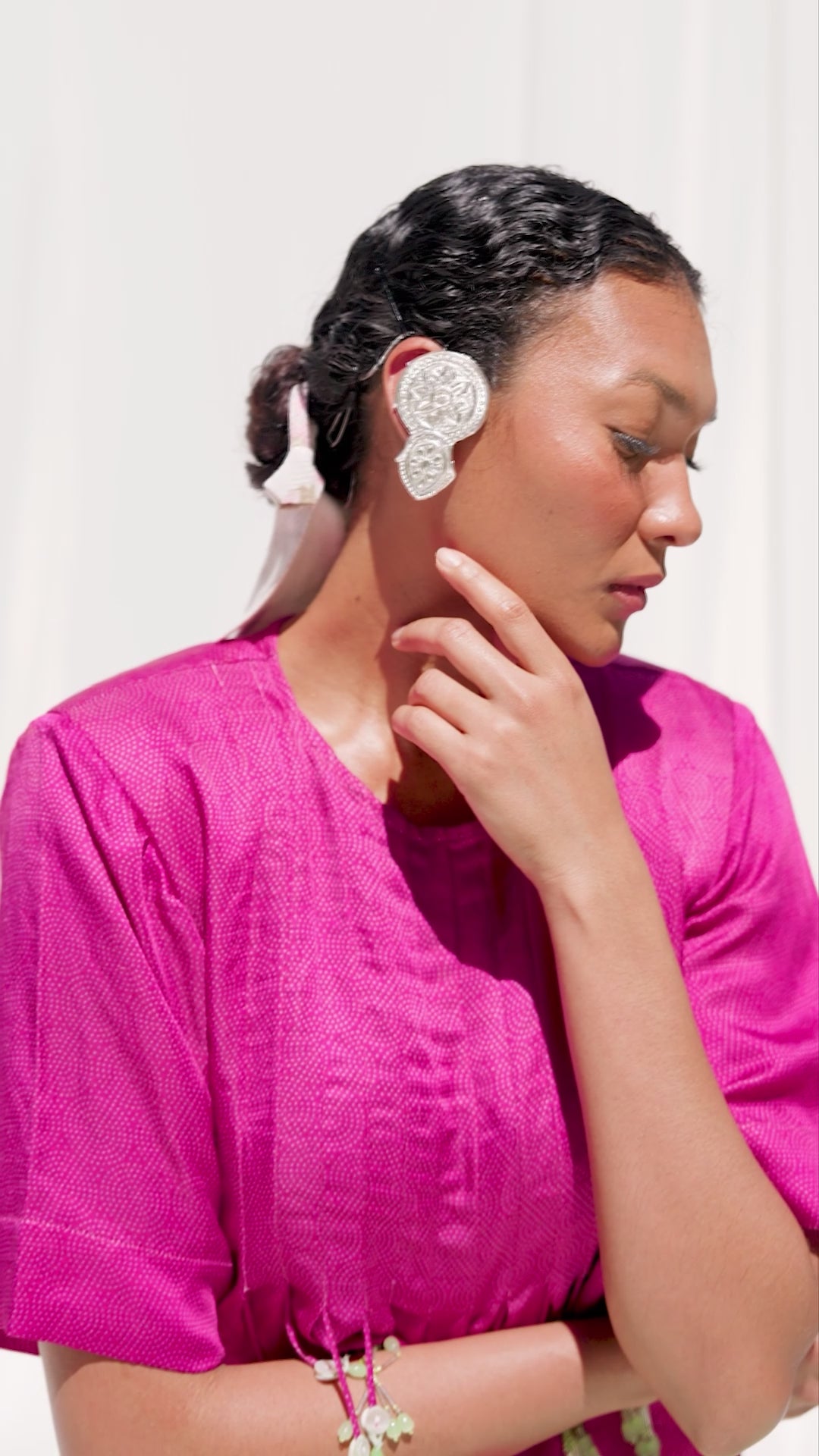 Bodice With Padded Shoulders